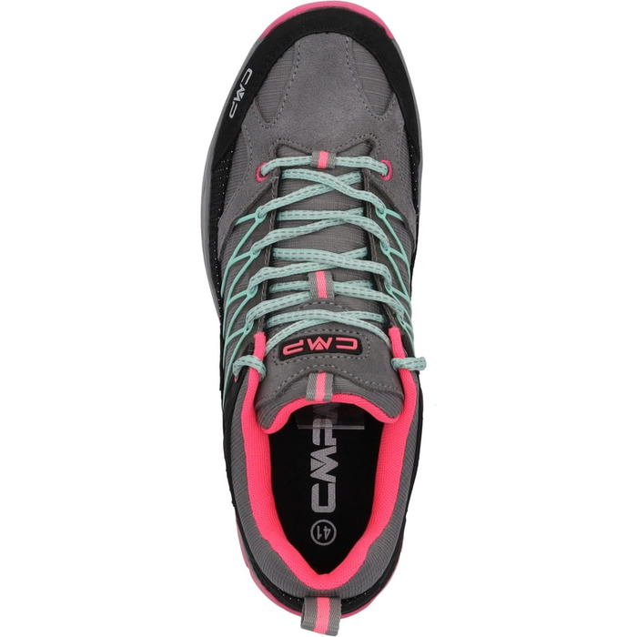 Дитячі трекінгові черевики CMP Rigel Low Wp, унісекс, сіро-рожеві, 36 EU