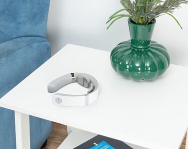 Портативний електричний масажер для шиї GLOBAL RELAX TEISHO з різними режимами, термотерапією та 3D Smart Fit технологією