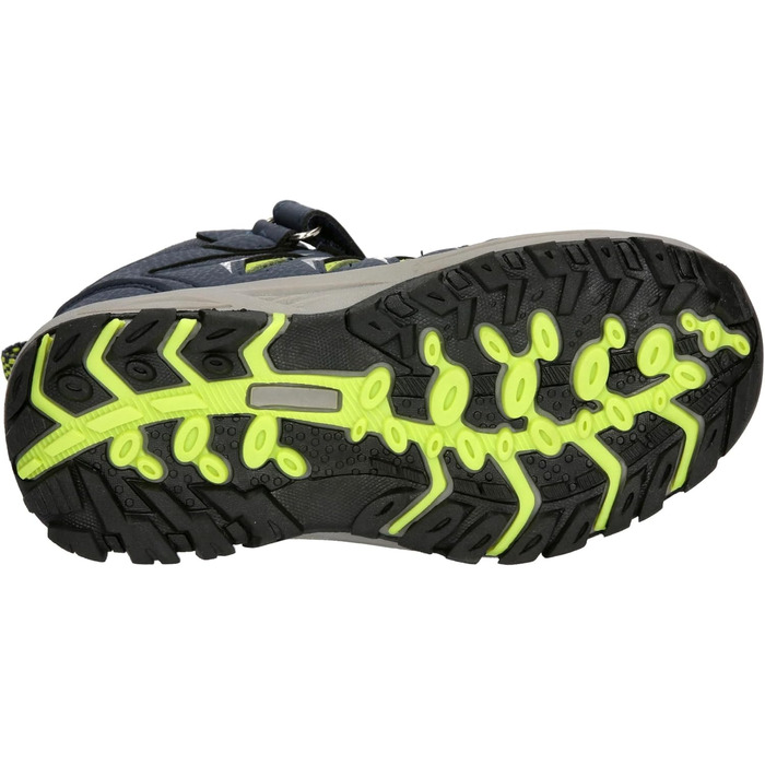 Дитячі черевики Lico для трекінгу та прогулянок, 39 EU, блакитно-лимонні