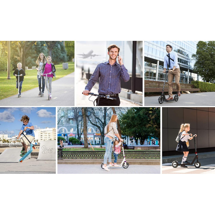 Самокат Meteor Scooter Pro Kickscooter Sport Cityroller для дітей та дорослих, трюковий, міський, для хлопців і дівчат