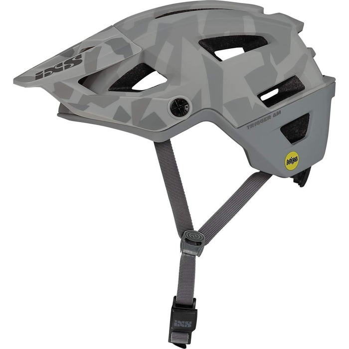 Шолом для ендуро IXS Trigger AM MIPS, чорний/камуфляж, S/M (54-58 см), для MTB