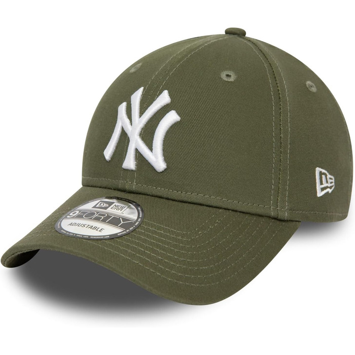 Кепка бейсболка New Era 9Forty Strapback Cap New York Yankees з боковою нашивкою