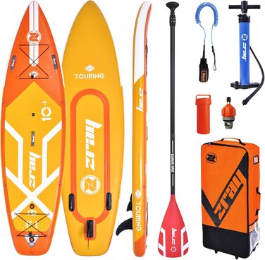 Zray F1 Fury 10'4 надувна SUP-дошка для віндсерфінгу, комплект з веслом, рюкзаком, насосом і плавником, преміум якість