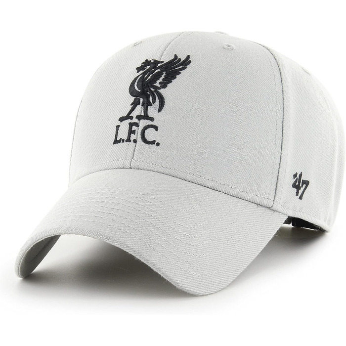 Кепка Liverpool FC EPL з регульованим розміром, сіра, оригінальна модель #33781