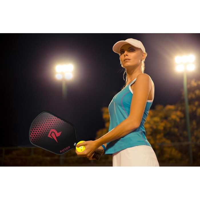 Набір для піклболу 2 шт: ракетки з фібергласу 16 мм, м'ячі, сумка, сертифіковані USAPA