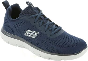 Чоловічі кросівки Skechers Arch Fit Waveport Navy Mesh Gray Trim, 48.5 EU