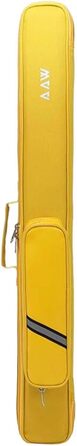 Чохол для кия (біліардний/снукерний) Harilla, сумка для транспортування, з блискавкою, жовтий