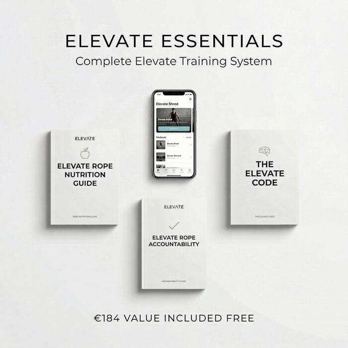 Професійний стрибковий канат Elevate Speed Rope MAX з міцного ПВХ та нейлоновим сердечником, 5 мм, до 3 метрів, рожевий