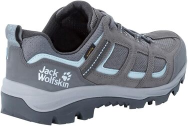 Жіночі туристичні черевики Jack Wolfskin Vojo 3 Texapore Low, 40 EU, сірий/світло-блакитний