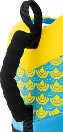 Жилет для плавання CRESSI Froggy з неопрену для дітей, блакитний/жовтий, M (3/6 років)