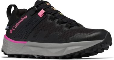 Черевики трекінгові жіночі Columbia Facet 75 Outdry, водонепроникні, чорний/ягідний, 40 EU