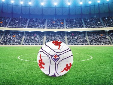 М'яч для флорентійського футболу Kappa, офіційний, біло-фіолетовий, розмір 5, великий