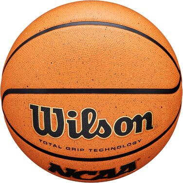 Баскетбольний м'яч Wilson NCAA для вулиці, розмір 6 і 7, помаранчевий