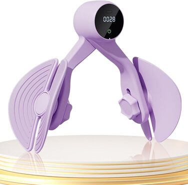 Тренування тазового дна Oberschenkel Trainer для жінок та чоловіків: пристрій для тренування м'язів стегон, тазу та ніг вдома. Violett