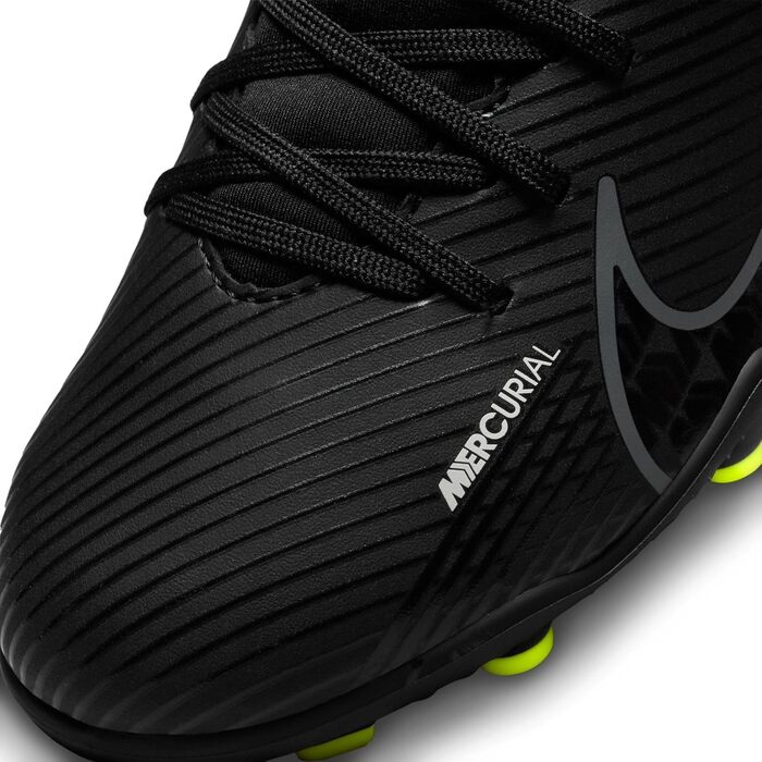 Дитячі футбольні кросівки Nike Superfly 9 Club FG/MG, 38 EU, чорний/сірий/білий/жовтий