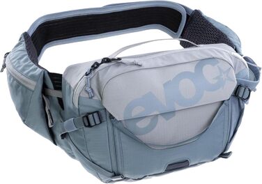 Поясна сумка EVOC HIP PACK PRO 3л з питною системою 1,5л, система вентиляції, регульований пояс, колір Stone-Steel