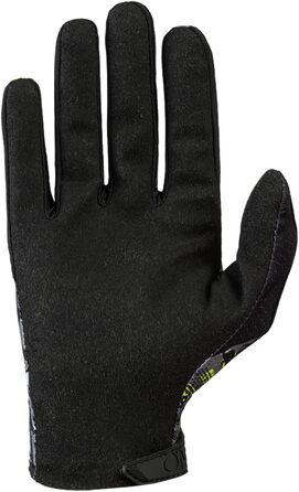 Рукавички O'NEAL Matrix Glove для мотокросу, MTB, DH, FR, Downhill, Freeride. Чорний/Неоновo-жовтий. Довговічні, дихаючі матеріали. Розмір L.