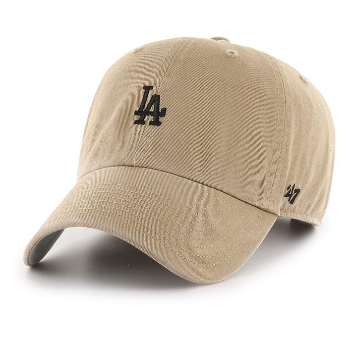 Кепка бейсболка '47 MLB Los Angeles Dodgers хакі унісекс (один розмір)