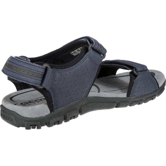 Чоловічі кросівки Geox Navy Dk Grey 43 EU - дихаючі шкіряні