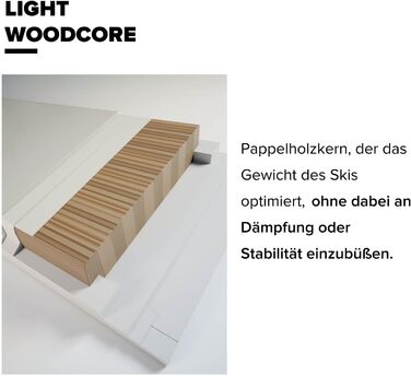 Лижі ATOMIC REDSTER SC для катання на лижах (білі/чорні, 168 см) – для жінок та чоловіків