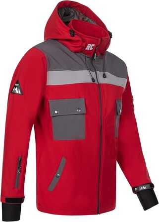 Чоловіча софтшеллова куртка Rock Creek H-292 (M, Червона) для активного відпочинку