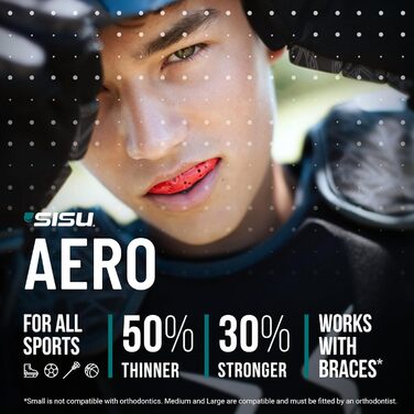 Капа для захисту зубів SISU Nextgen Aero Adult (біла) - для дорослих