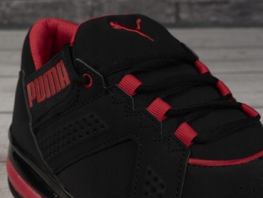 Спортивне взуття Puma, чорне, низьке, синтетика, на шнурівці, розмір 45