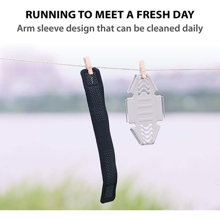 Спортивний браслет на руку BONE для iPhone/Samsung, чорний, L (25-40см)