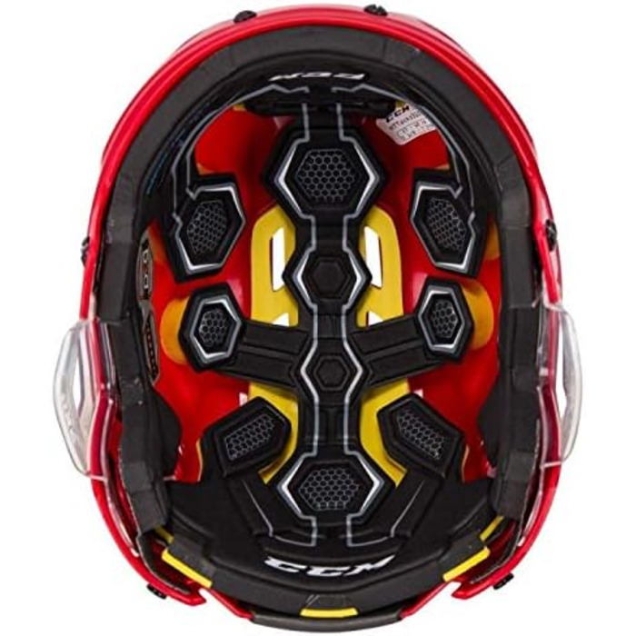 Хокейний шолом CCM Tacks 310, червоний, розмір S
