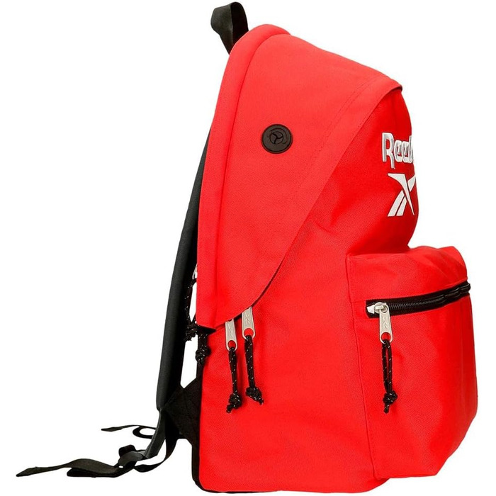 Шкільний рюкзак Reebok Boston, червоний, 31x44x15 см, 20,5 л, поліестер, з двома відділеннями
