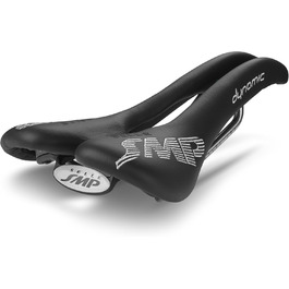 Велосипедне сідло SMP DYNAMIC з нержавіючими рейками, чорне, 28x15x8 см