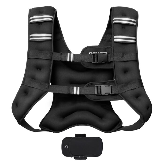 Утяжелитель POWER GUIDANCE 6-20LB (2.7-9кг) Неопреновий, Водонепроникний, Регульований (89-127см) для Фітнесу, Бігу, Кросфіту