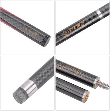 Більярдний кий Vbestlife 9 мм з карбону, професійний, з маленькою головкою для більярдного столу