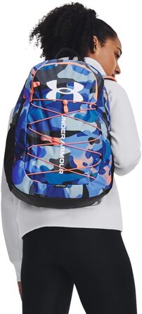 Рюкзак Under Armour Hustle Sport унісекс, водостійкий спортивний рюкзак із відділенням для ноутбука, чорний/білий, універсальний розмір