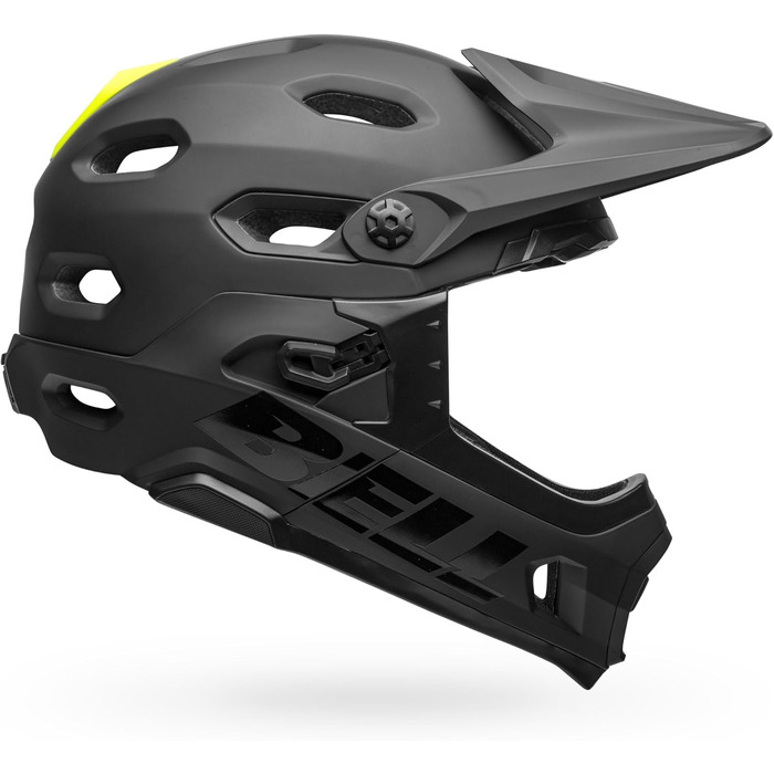 Велошолом BELL Super DH MIPS S, матово-глянцевий чорний