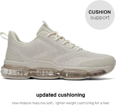 Чоловічі кросівки для бігу та спорту, неслизькі, стильні (46 EU, Z80 Beige)