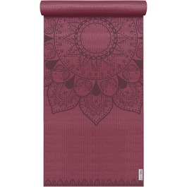 Килимок для йоги Yogistar Yogimat Basic Art Collection Harmonic Mandala, протиковзкий, універсальний