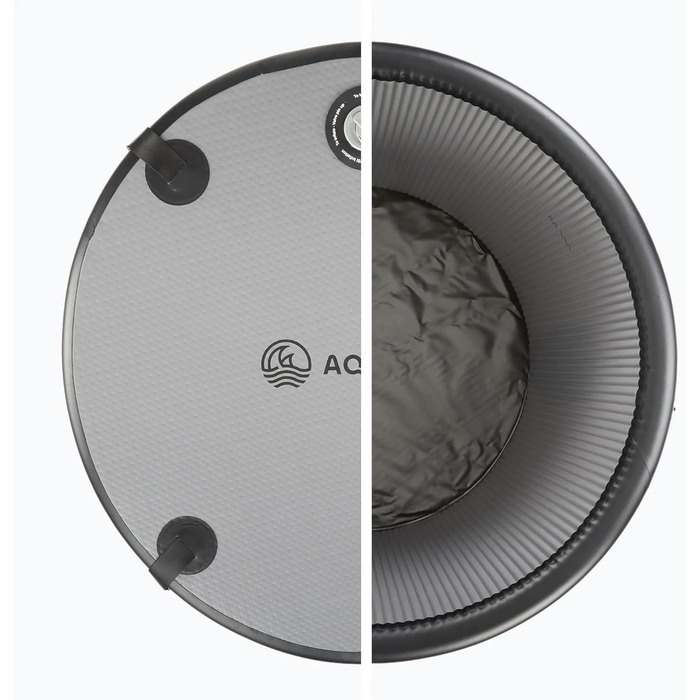 Аквастік BrrFree – Ванна для криотерапії 382л – Криованна для холодної терапії та відновлення – Міцна конструкція Drop-Stitch – Для саду та тераси