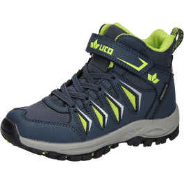 Дитячі черевики Lico для трекінгу та прогулянок, 39 EU, блакитно-лимонні
