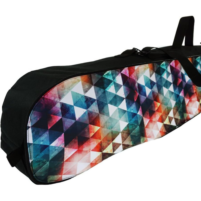 Чохол для сноуборда Ferocity Snowboardtasche Board Bag з принтом Трикутники, водонепроникний