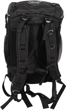 Триатлонний та плавальний рюкзак ZAOSU Transition Bag 45 л з відділенням для вологого одягу, чорний