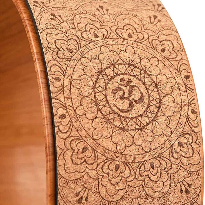 Ролик для йоги з корку Yoga Rolle - для розтяжки та гнучкості спини