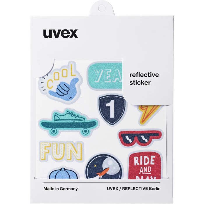 Дитячий велосипедний шолом Uvex HLMT 4 Reflexx, легкий, з LED-підсвіткою, індивідуальне регулювання розміру, 55-58 см, чорний