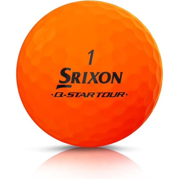 Гольф-м'ячі Srixon Q-Star Divide, 12 шт, тур якість, FastLayer-ядро, висока компресія, ідеальні для короткої гри