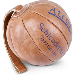 Оригінальний метальний м'яч Schleuderball з натуральної шкіри, 2 кг, для Німецького спортивного значка