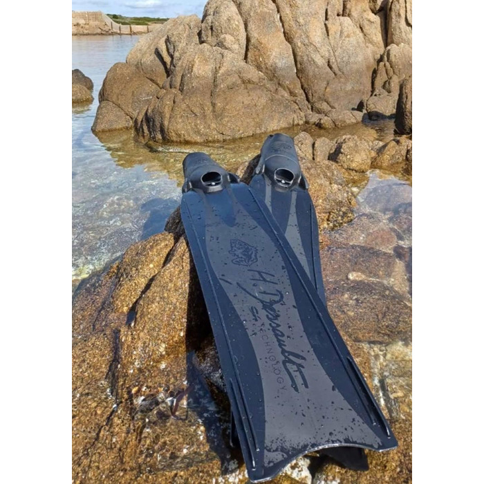 Ласти C4 H.Dessault HD Maxx Soft з технополімеру з калошею HD 350 для апное та підводного полювання