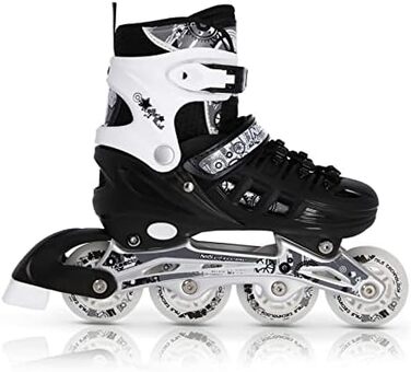 Кольорові ролики Nils Extreme 4in1 для дітей та дорослих, 39-42, ACEB7-підшипники, регульовані, синій