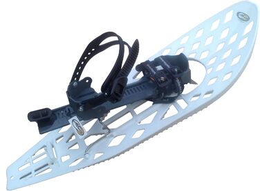 Чоловічі снігоступи MORPHO Trimalp Light з фіксатором на щиколотці, тип Snowboard, без устілки, розмір L, біло-сірі