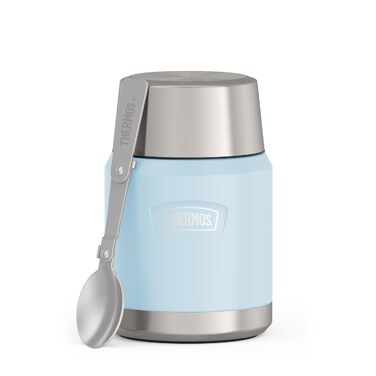 Термос для їжі Thermos ICON, 0.47 л, Sky Mat — контейнер для харчування (зберігає тепло до 14 годин)