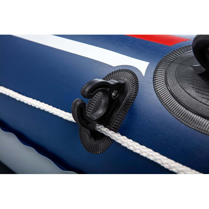 Надувний човен Bestway Hydro-Force Treck X2 255x127x36 см з веслами, комплект для відпочинку на воді
